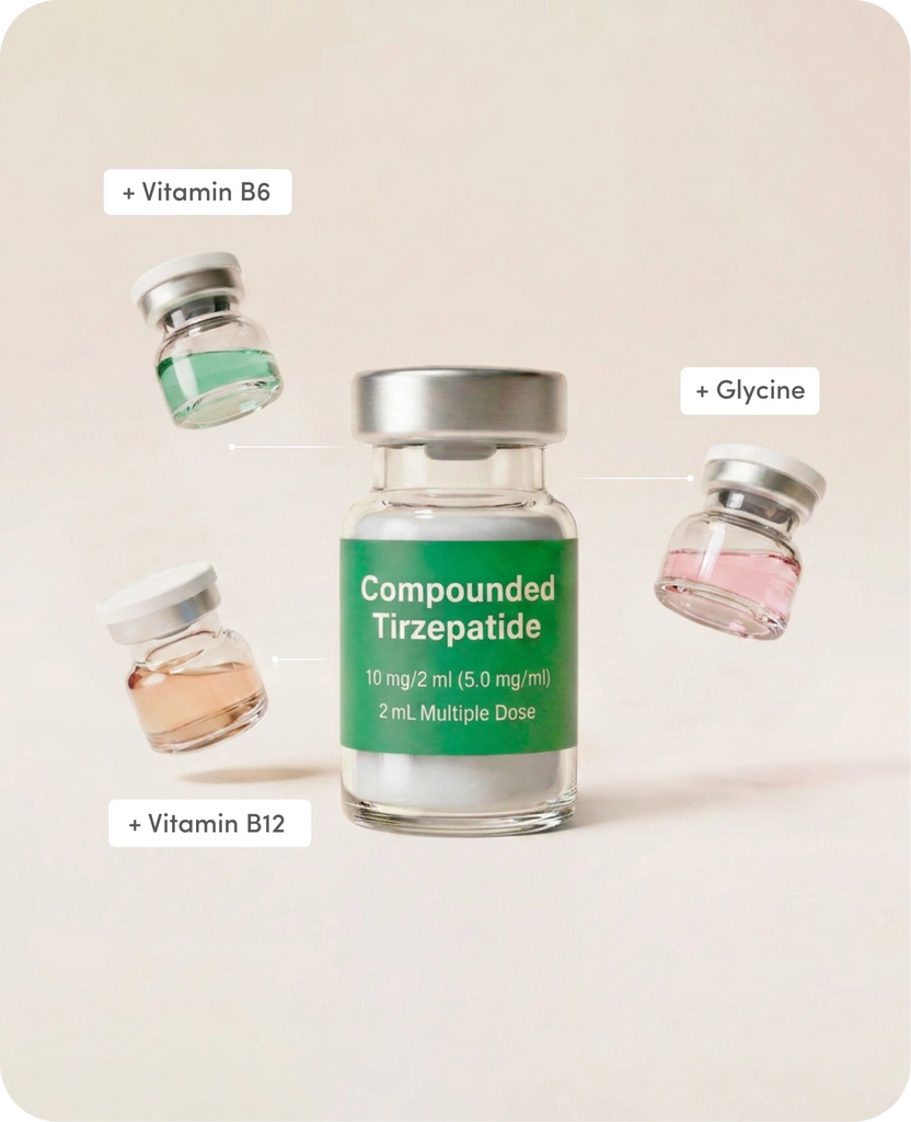 Medication with vitamins B6, B12 and glycine