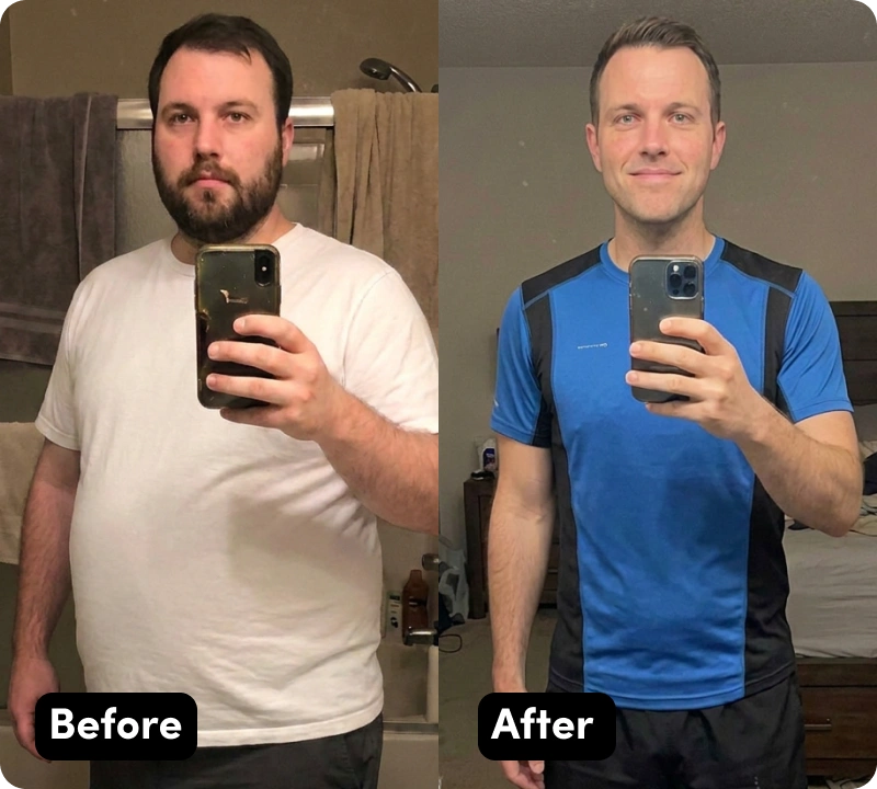 Arthur before and after